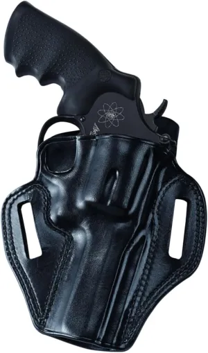 Galco CM126B Combat Master Belt Holster for S&W N FR 0.44 Model, Right, Black