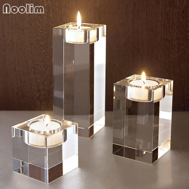 Galvani Crystal Candle Geometric Candle Holders