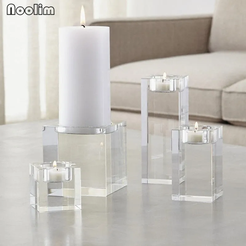 Galvani Crystal Candle Geometric Candle Holders