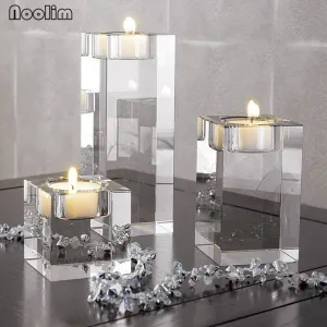 Galvani Crystal Candle Geometric Candle Holders