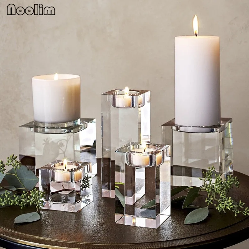 Galvani Crystal Candle Geometric Candle Holders