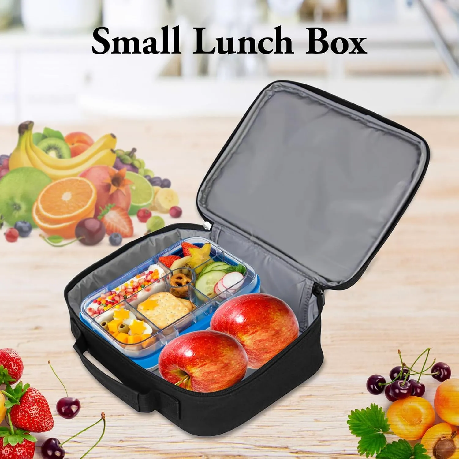 Gamer Lunch Box for Boys, Insulated Reusable Video Game Lunch Bag Portable Waterproof Leakproof Gaming Lunch Tote Bag Game boy Lunch Box for School Picnic Travel Back to School Gifts