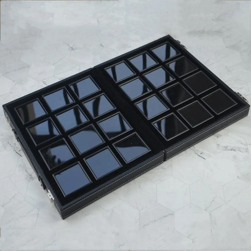 Gem Boxes Salesman Suitcase w/ Lock (Gem Boxes Included)-JPM0129