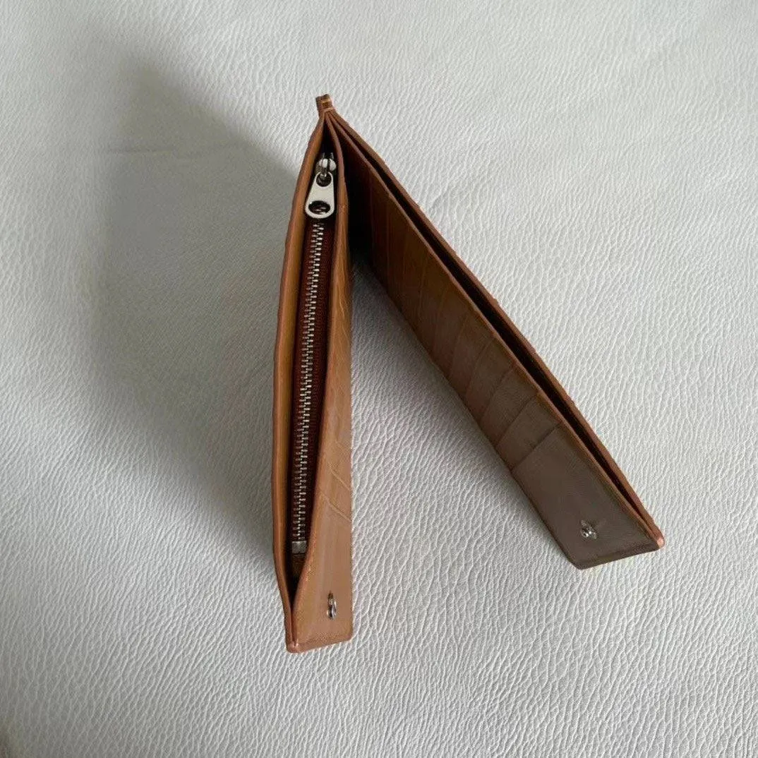 Genuine Crocodile Leather Card Holders