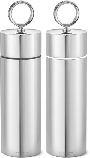 Georg Jensen Bernadotte Salt and Pepper Grinder Set