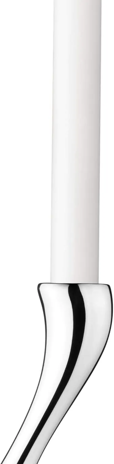Georg Jensen Cobra Candle Holder, Stainless Steel, 6.30", 7.87", 9.45" (Set of 3)