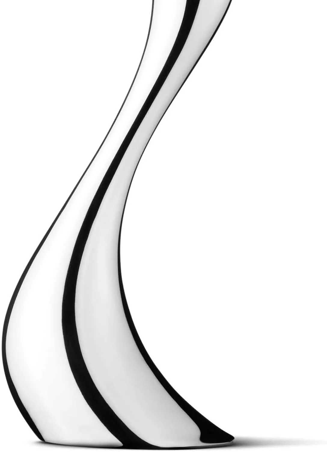 Georg Jensen Cobra Candle Holder, Stainless Steel, 6.30", 7.87", 9.45" (Set of 3)