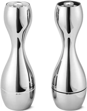 Georg Jensen Cobra Salt and Pepper Grinder, Stainless Steel