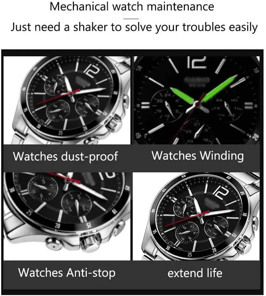 GeRRiT Automatic Watch Winder Box for 2 Watches   3 Storage, 4 Rotation Mode Setting, Extremely Silent Motor, Wood Shell Piano Paint Exterior Watch Winder