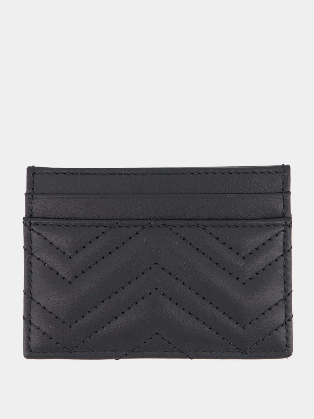 GG Marmont Black Card Case