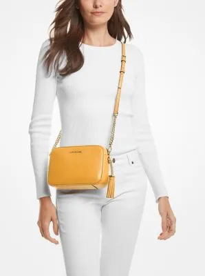 Ginny Leather Crossbody Bag
