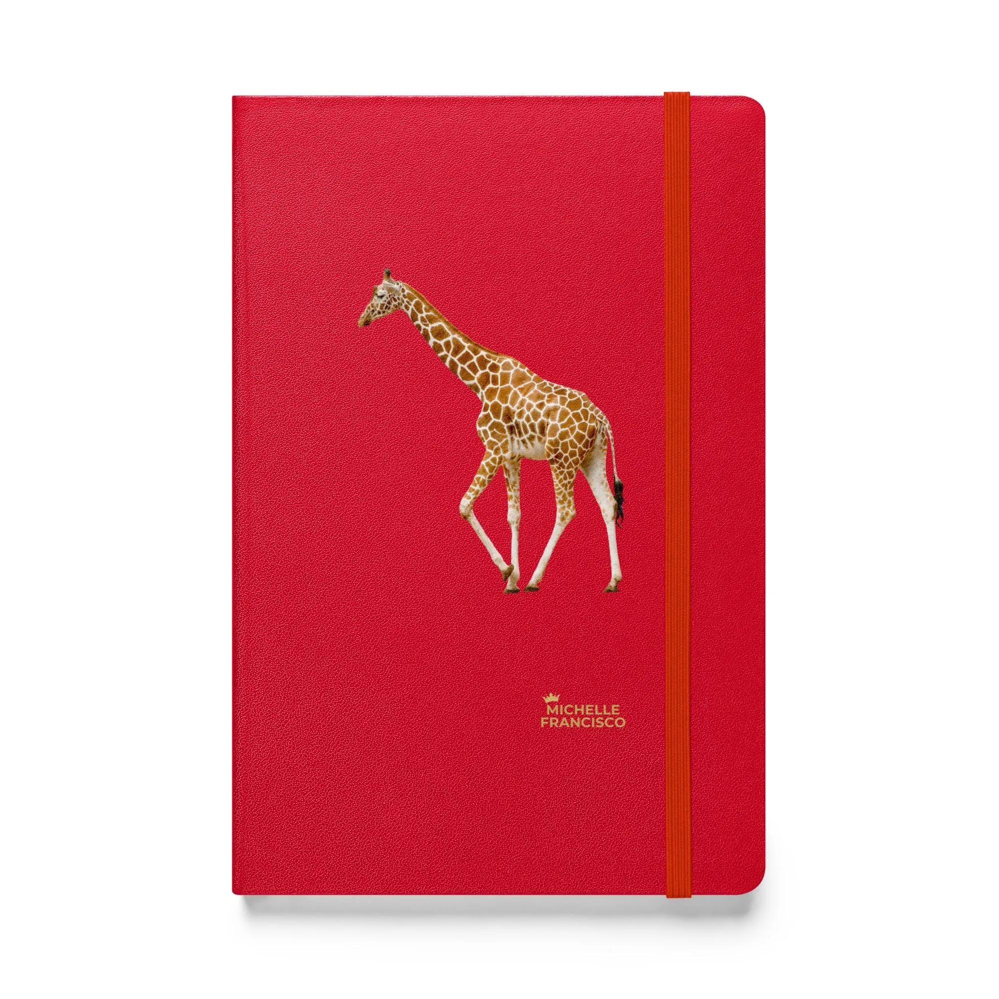 Giraffe Hardcover Bound Notebook
