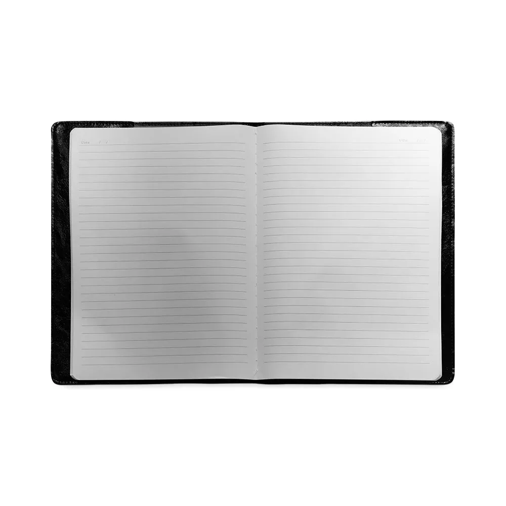 Girl 2 Stop a Wound, Stop Reliving It Custom Notebook