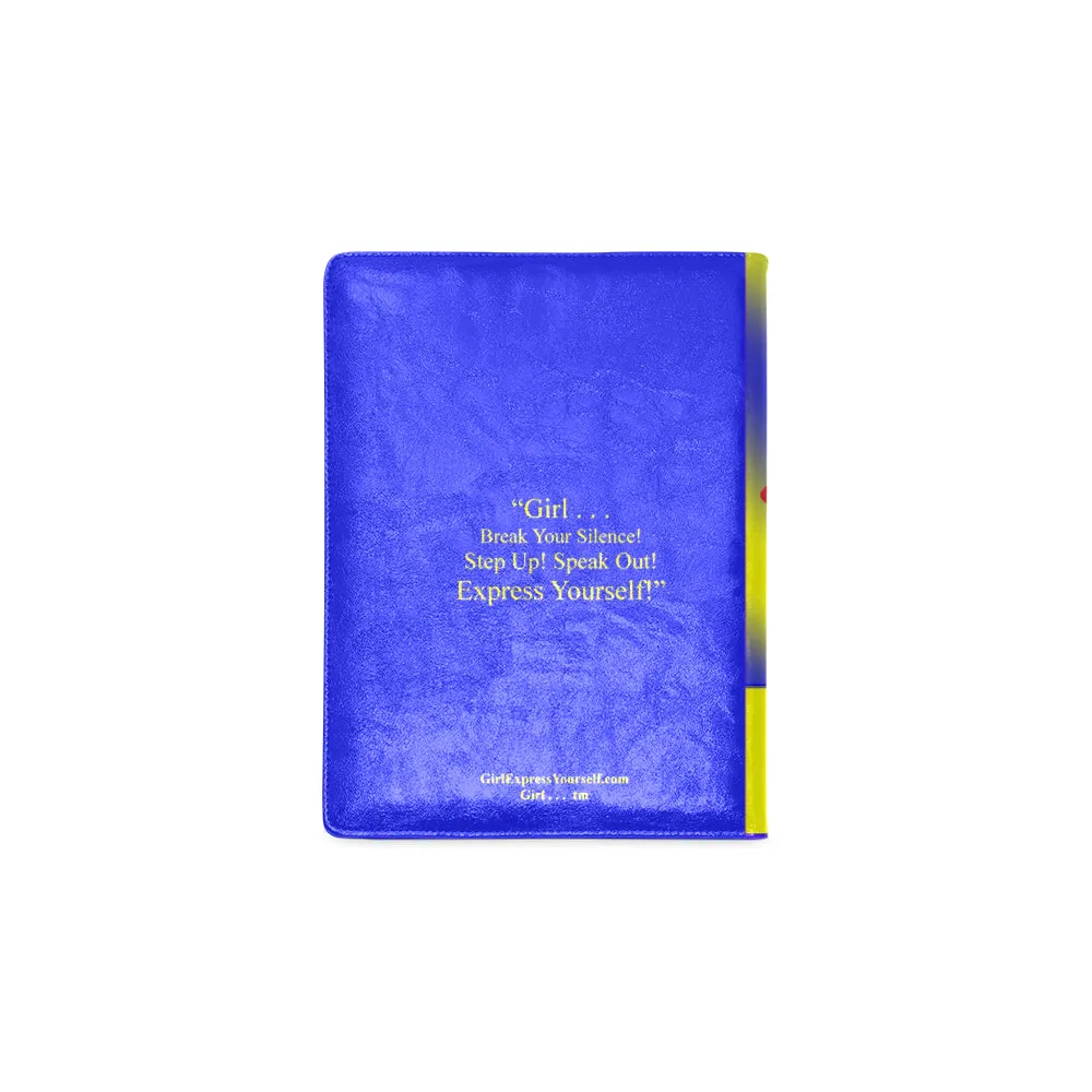 Girl I Have a Big Heart Custom Notebook