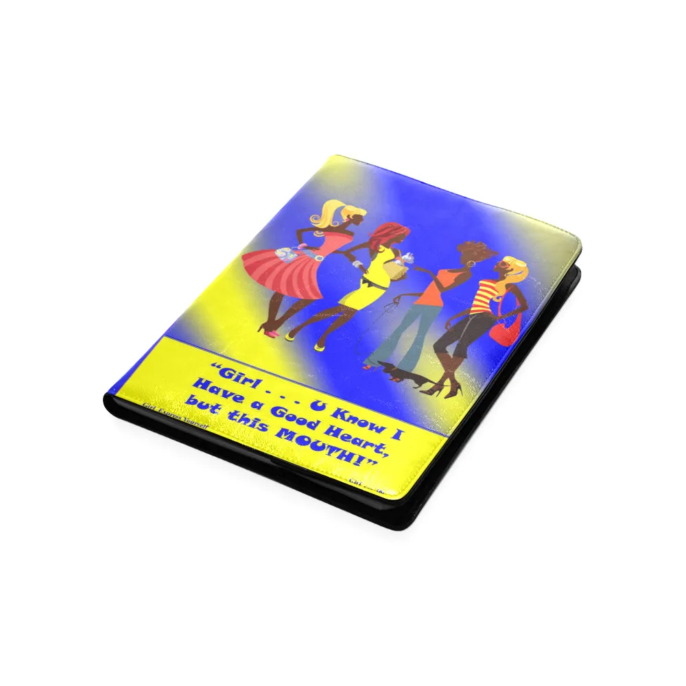 Girl I Have a Big Heart Custom Notebook