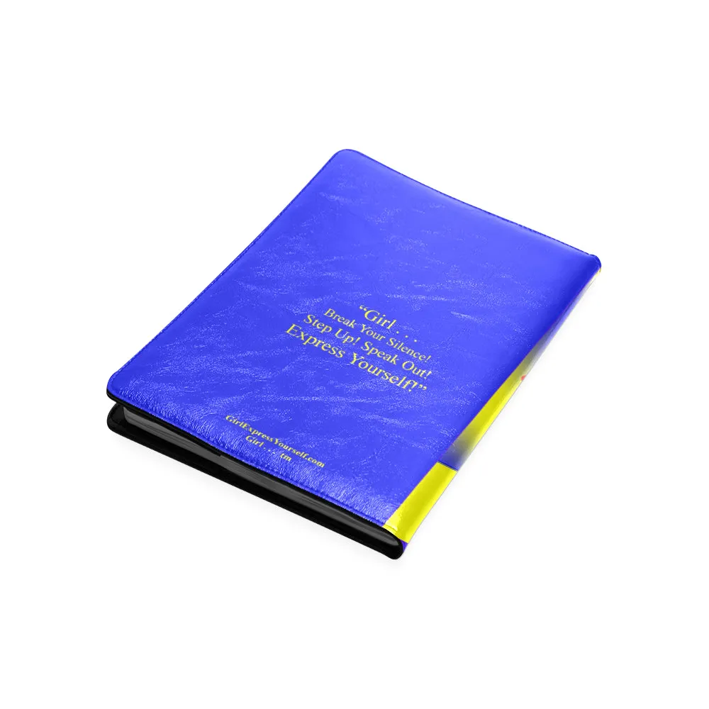 Girl I Have a Big Heart Custom Notebook
