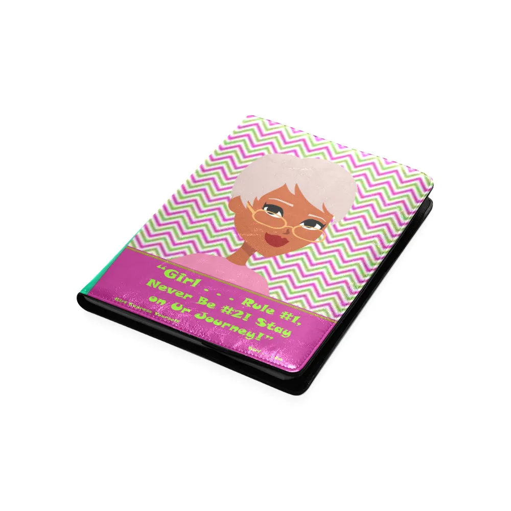 Girl Rule #1 Never Be #2 Custom Notebook