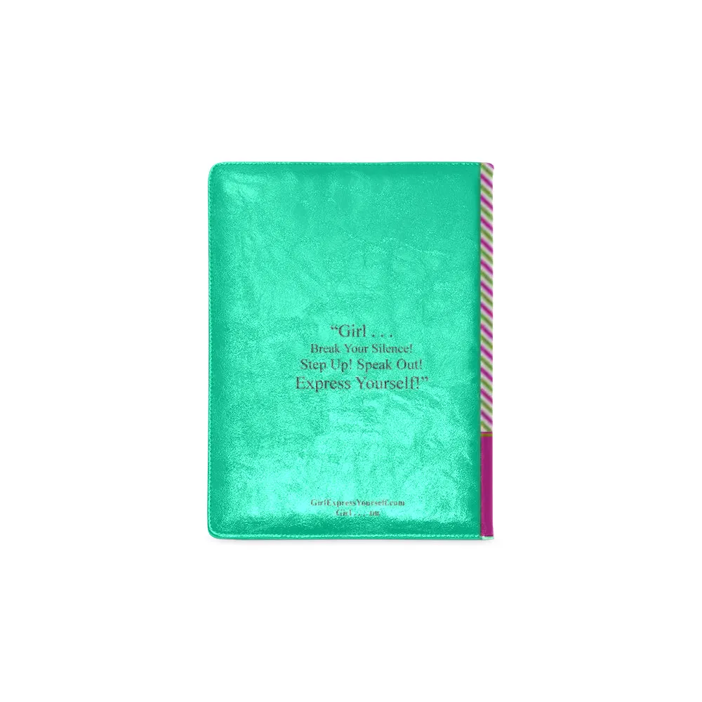 Girl Rule #1 Never Be #2 Custom Notebook