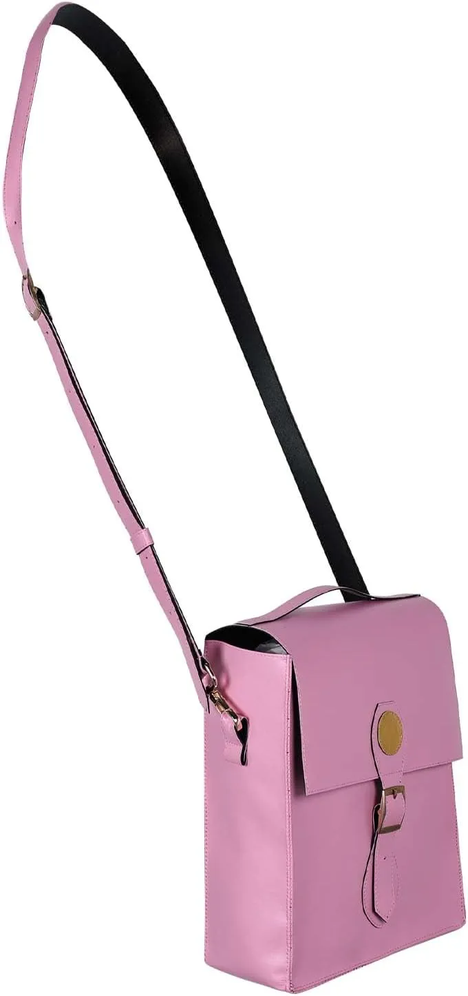 Glinda Pink Bag Leather Shoulder Handbags Fashion Square Evening Party Purse for Halloween