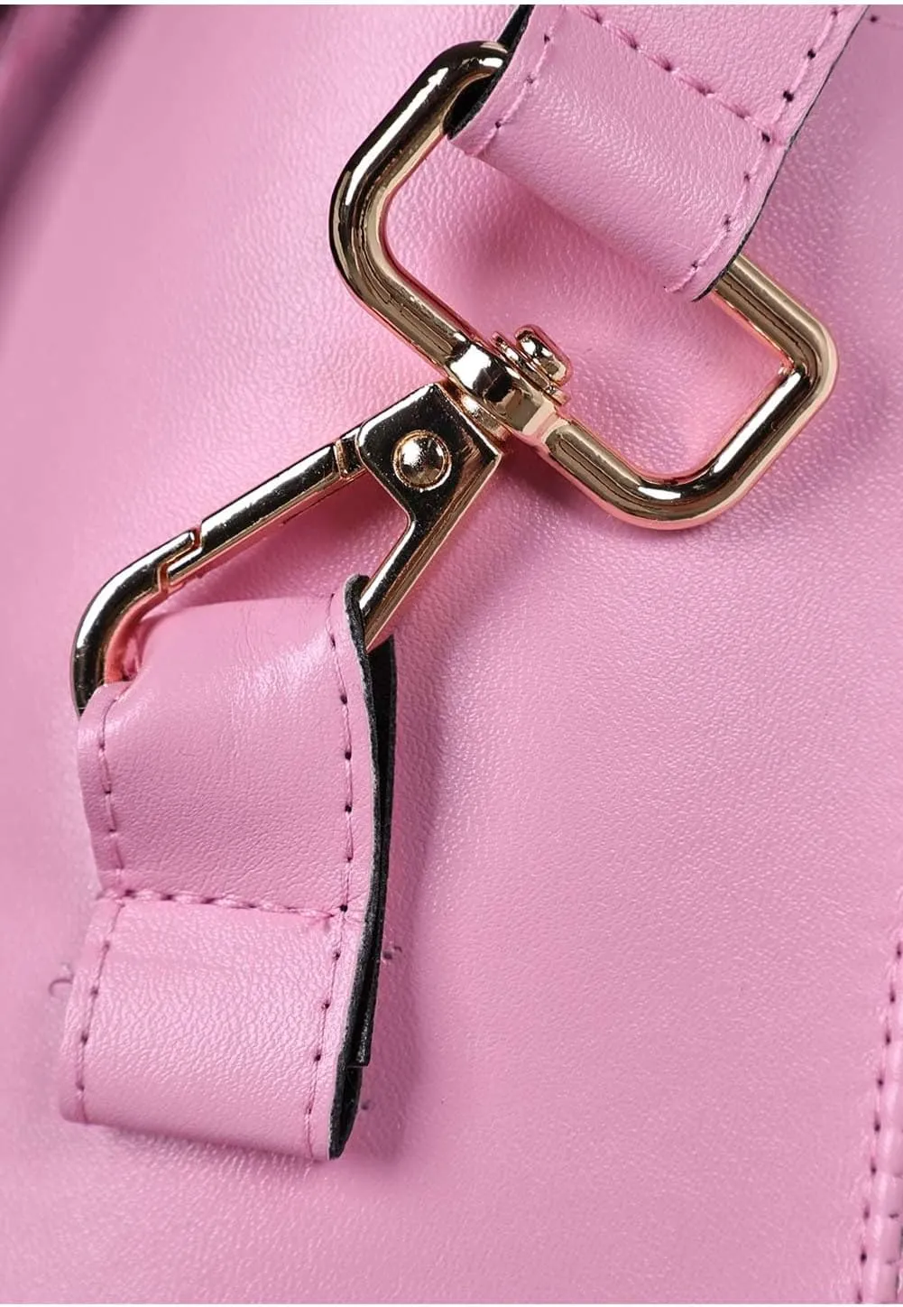 Glinda Pink Bag Leather Shoulder Handbags Fashion Square Evening Party Purse for Halloween