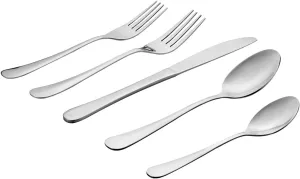 Godinger Flatware Set - Salad Forks, Dinner Forks, Knives, Table Spoons, and Teaspoons 20-Piece Stainless Steel
