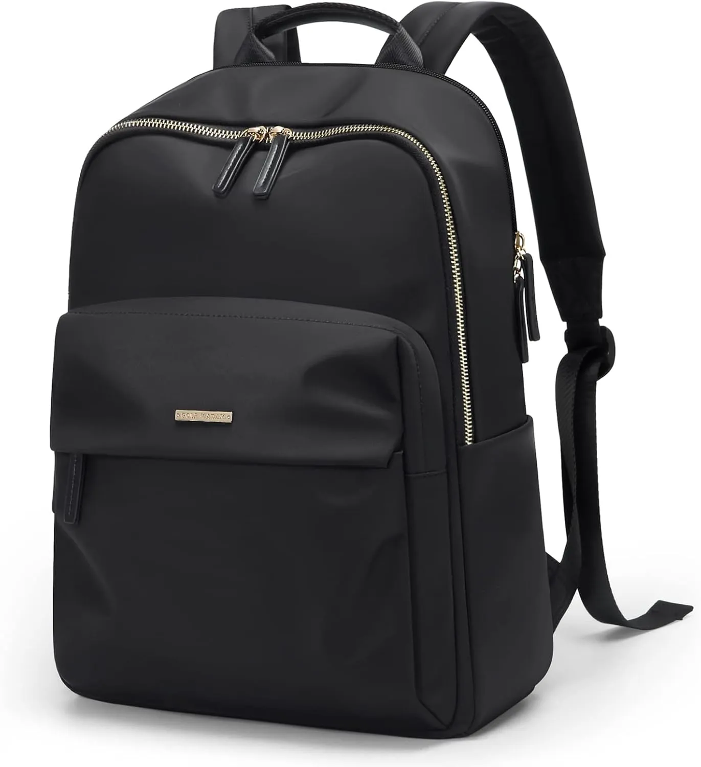 GOLF SUPAGS Laptop Backpack for Women Fits 16 Inch Notebook Casual Daypack Purse Work Travel College Bag (Black)