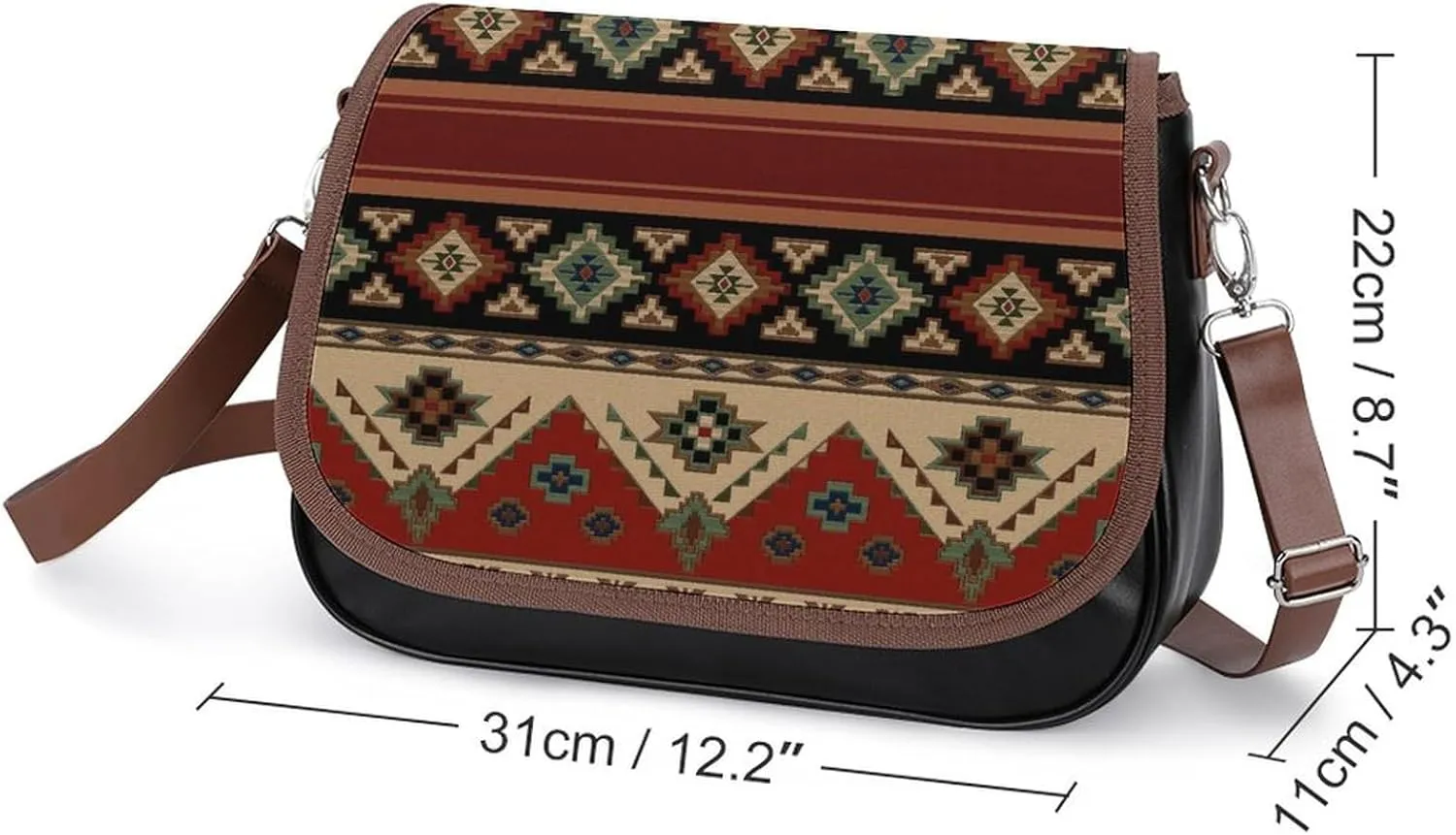 Gothic Magic Witch Witchy Fashionable And Exquisite Shoulder Bag, Convenient Leather Crossbody Bag for Going Out