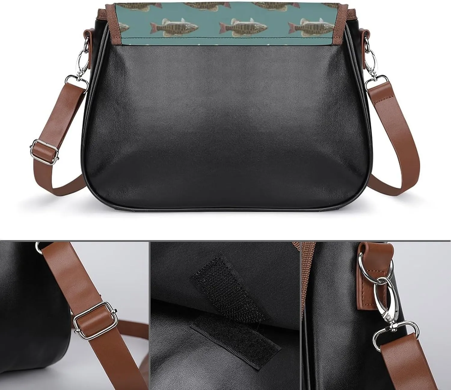Gothic Magic Witch Witchy Fashionable And Exquisite Shoulder Bag, Convenient Leather Crossbody Bag for Going Out