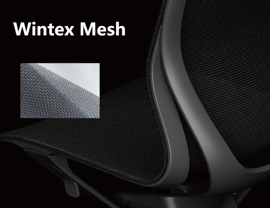 Gravity Ergonomic Office Chair - Charcoal Frame - Charcoal Mesh