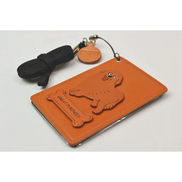 Great Pyrenees Leather Commuter Pass/Passcard Holders
