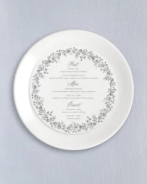 Greta Round Dinner Menus
