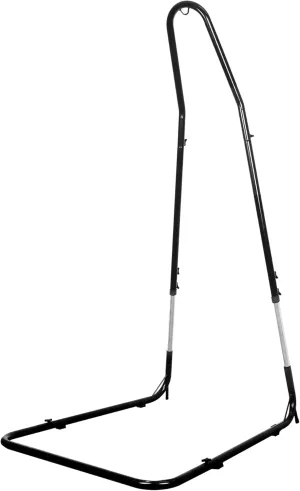 Hammock Chair Stand Only, Adjustable Height 79-93 Inch, 330 Lb Capacity, Heavy Duty Stand for Hammock Chair Solid Steel Structure Hanging Chair Stand with Powder Coated Finish, Indoor/Outdoor