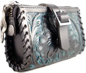 Handmade Genuine Leather Coin Purse, Hand Purse, Vintage Gift Pouch, Change Purse