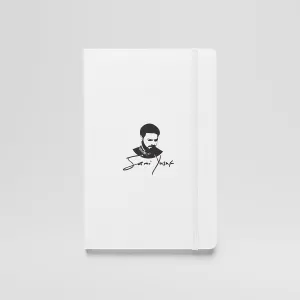 Hardcover bound notebook