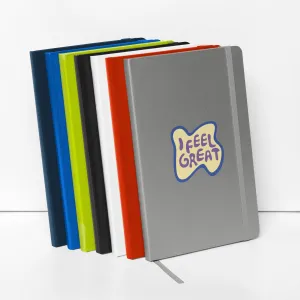 Hardcover bound notebook