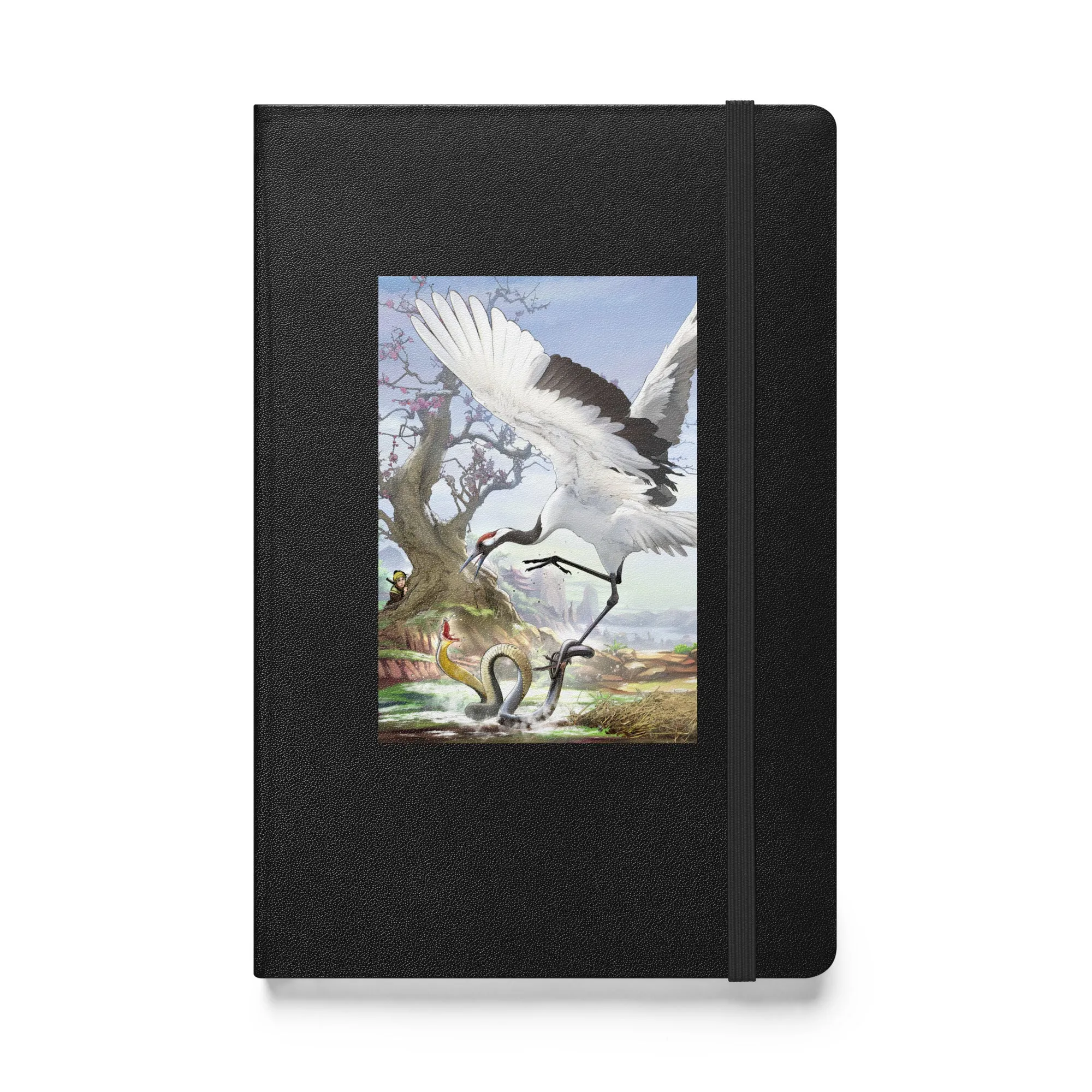 Hardcover bound notebook