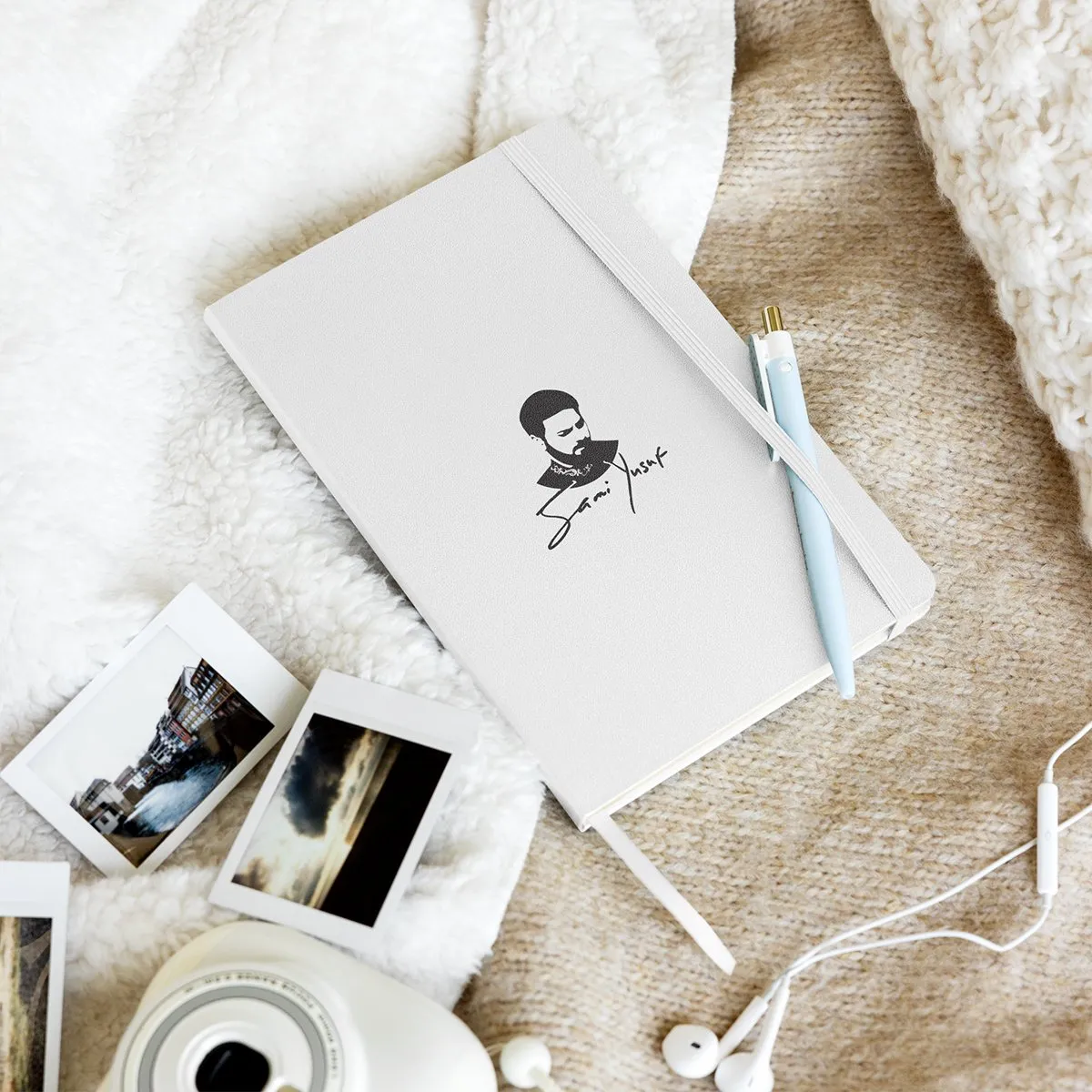 Hardcover bound notebook