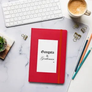 Hardcover Gangsta & Gentleman bound notebook