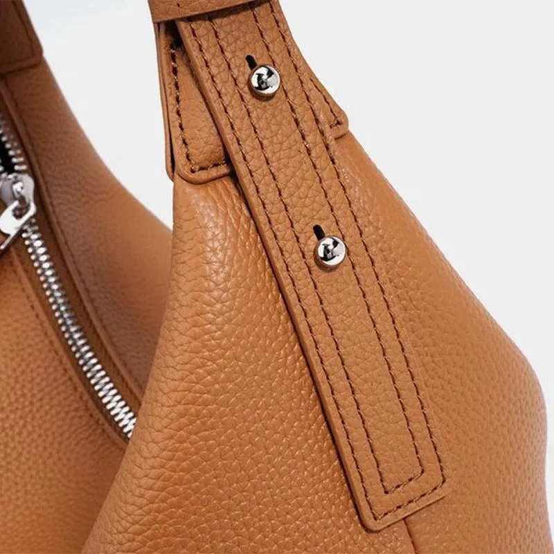 Hazel Leather Shoulder Bag