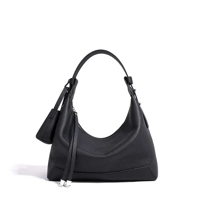 Hazel Leather Shoulder Bag