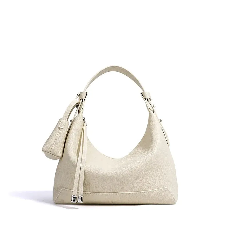 Hazel Leather Shoulder Bag