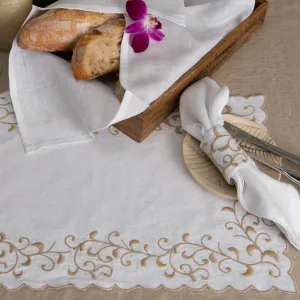 Henley Linen Table Mats White