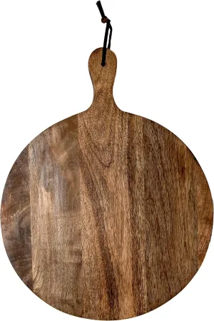 Heritage Lace Artisan Wood 14" Serving Charcuterie Board, Natural, 35 (FH-040)