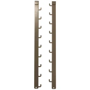 Hook-On Key Holders for 18 Pocket Repair Order Racks - Durable Design with Double-Sided Tape for Secure Attachment - Ideal for Automotive Repair Shops