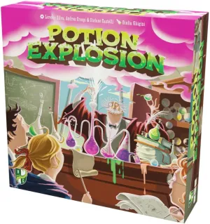 Horrible Games | Potion Explosion (3rd Edition) | Strategy Board Game | Now with a Plastic Marble Dispenser | 2 to 4 Players | 30  Minutes | Ages 14 