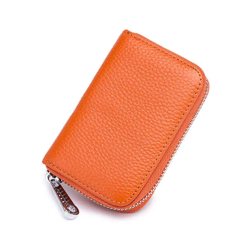 Hot Selling Classic RFID Leather Card Holder