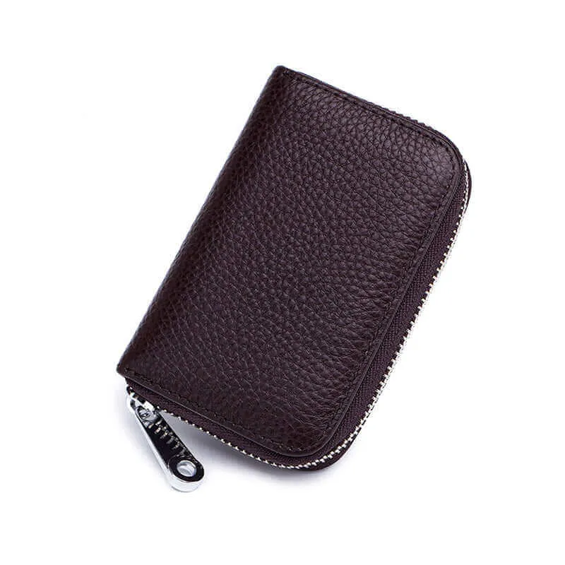 Hot Selling Classic RFID Leather Card Holder
