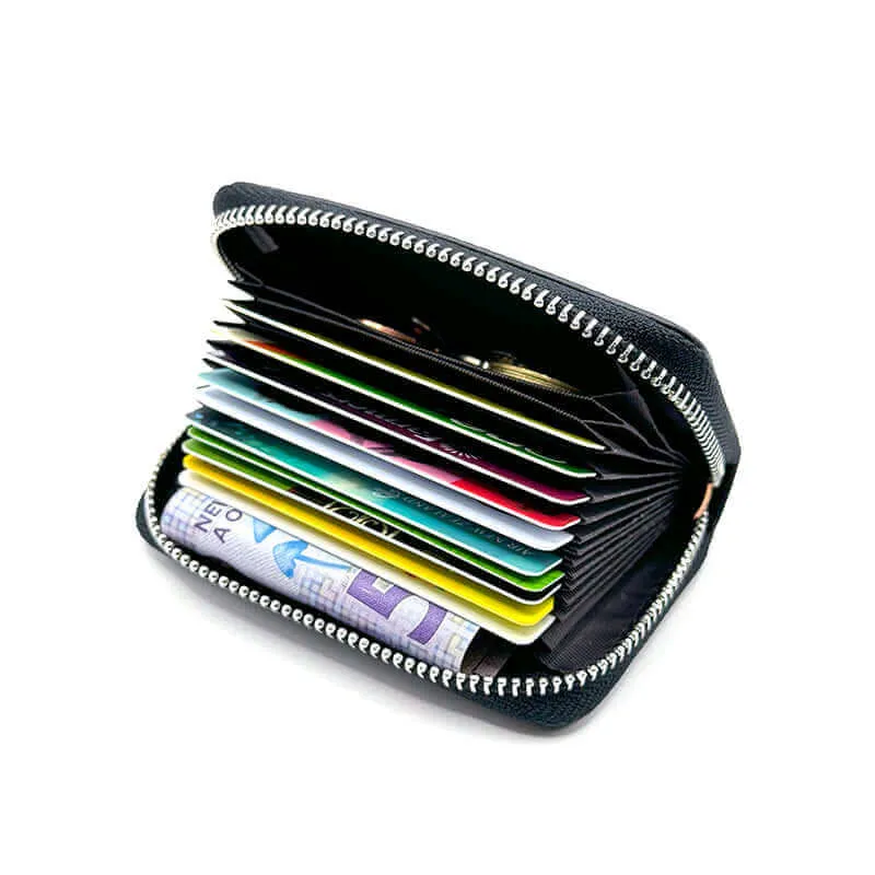 Hot Selling Classic RFID Leather Card Holder