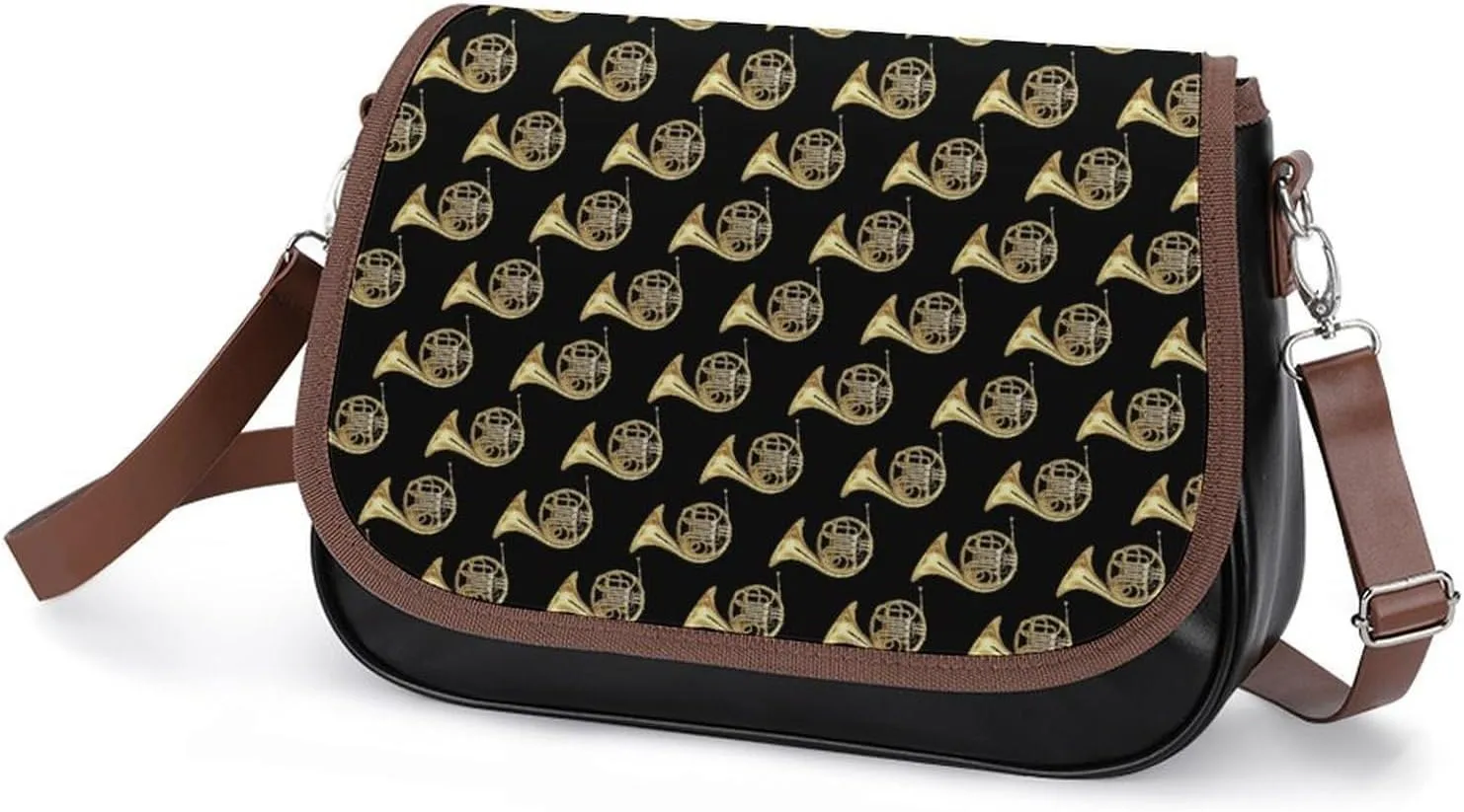 Hotdog Fun Food Hot Dog Fashionable And Exquisite Shoulder Bag, Convenient Leather Crossbody Bag for Going Out