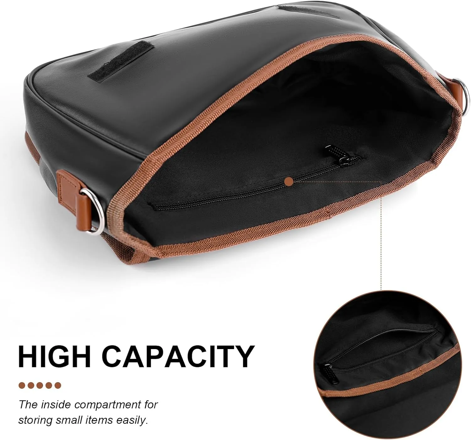 Hotdog Fun Food Hot Dog Fashionable And Exquisite Shoulder Bag, Convenient Leather Crossbody Bag for Going Out
